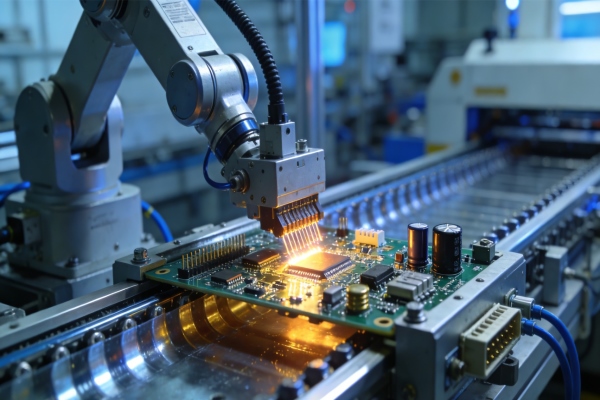 台富光電AI自動插件機 電源供應器電路板組裝